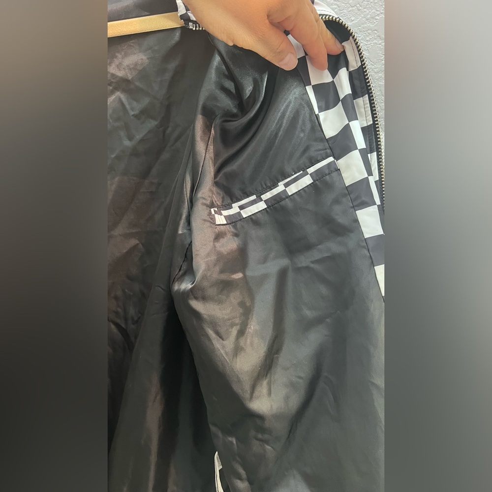 Forever 21 Black and White Checkered Windbreaker - Picture 10 of 10